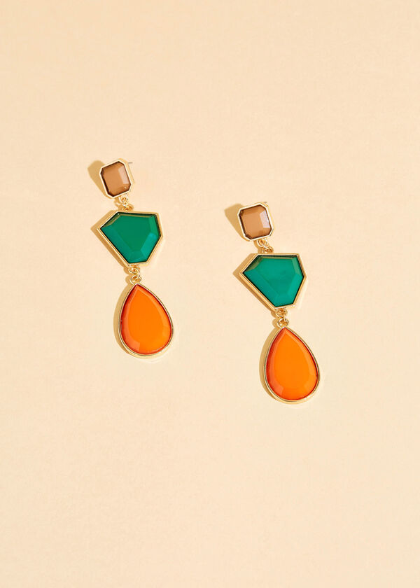 Stone Drop Earrings $14