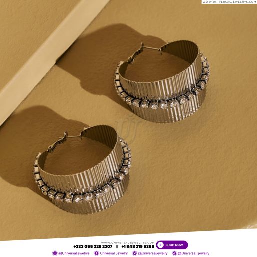 Textured-Crystal-Hoop-Earrings-$14